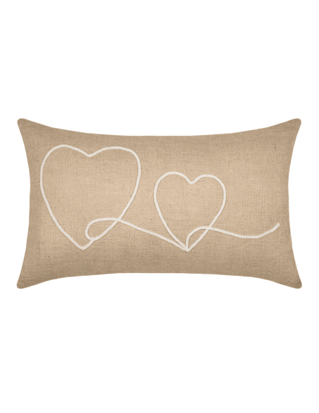 Coussin JOSEPHA JUTE 35 x 60 cm