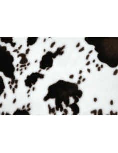 PLAID Vache brun 130 x 160 cm 2