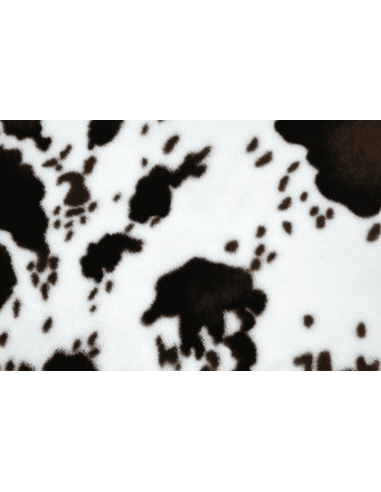 PLAID Vache brun 130 x 160 cm