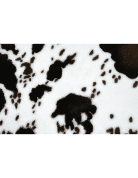 PLAID Vache brun 130 x 160 cm