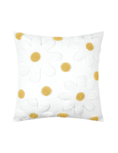 Coussin CAMILLE écru 45 x45 cm 2