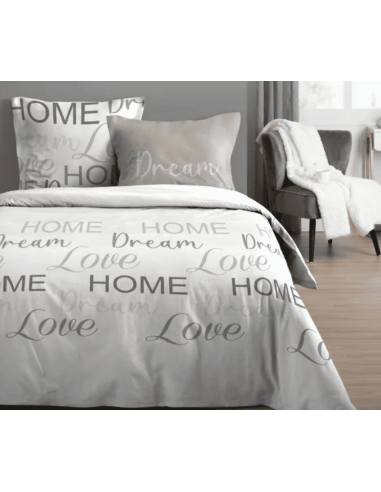 Housse de couette HOMELOVE 240 x 220 cm
