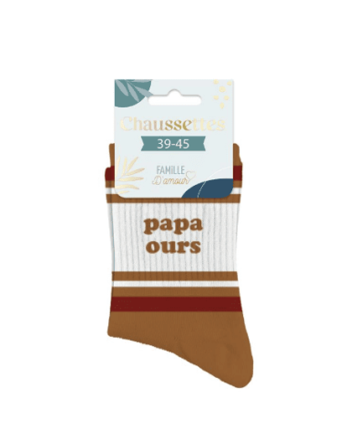 Chaussettes PAPA OURS