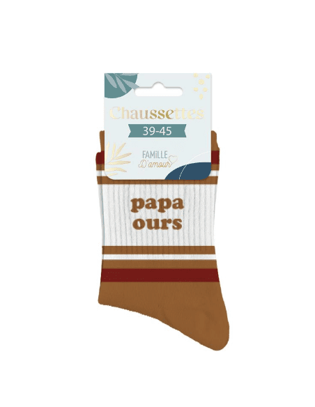 Chaussettes PAPA OURS