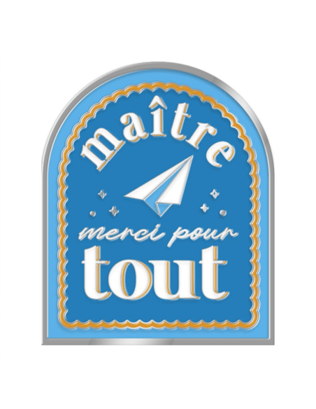 MAGNET " Maître merci pour tout "