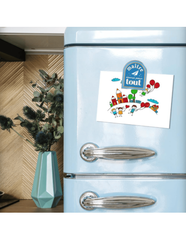 MAGNET " Maître merci pour tout "