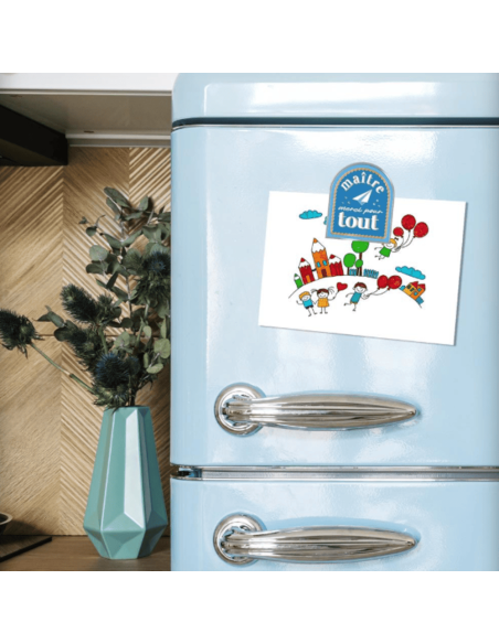 MAGNET " Maître merci pour tout "