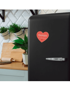 Magnet coeur "maman d amour" 2