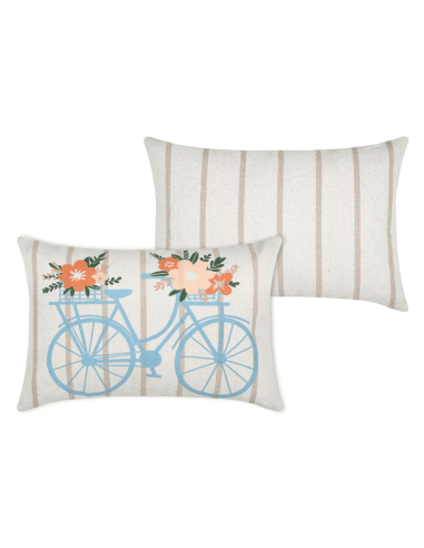 Coussin RIVEDOUX multicolore 40 x 60 cm