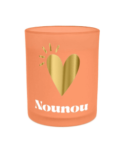 BOUGIE affective orange nounou