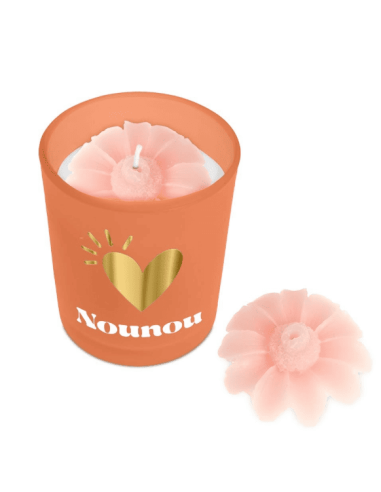 BOUGIE affective orange nounou