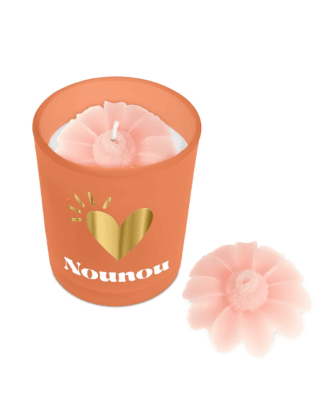 BOUGIE affective orange nounou
