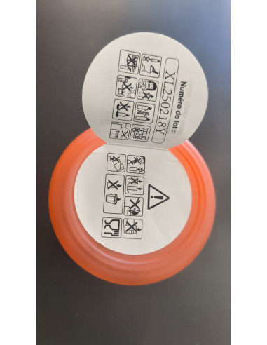 BOUGIE affective orange nounou