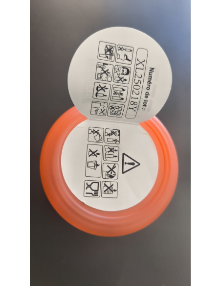 BOUGIE affective orange nounou