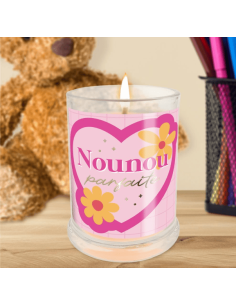 BOUGIE verre jasmin nounou parfaite 2