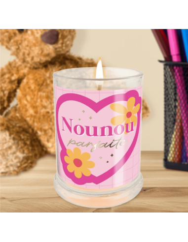 BOUGIE verre jasmin nounou parfaite