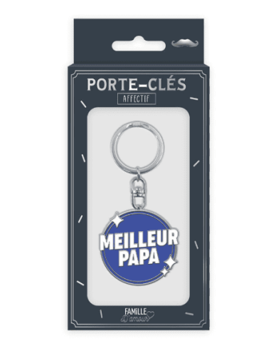 Porte cle "meilleur papa"