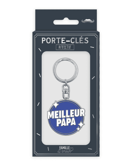 Porte cle "meilleur papa"