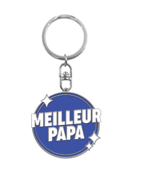 Porte cle "meilleur papa"