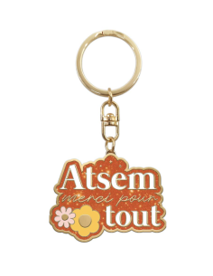 Porte-cles ARTSEM merci pour tout