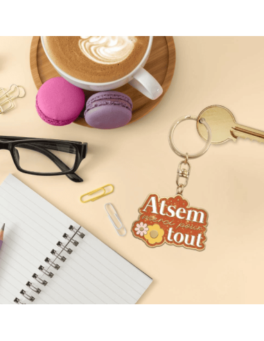 Porte-cles ARTSEM merci pour tout