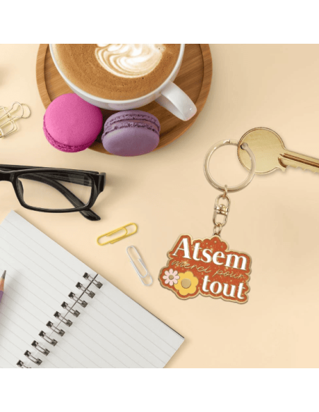 Porte-cles ARTSEM merci pour tout