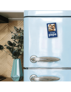 MAGNET photo en bois papa je t aime 2