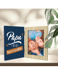 Cadre photo MEILLEUR papa du monde 2