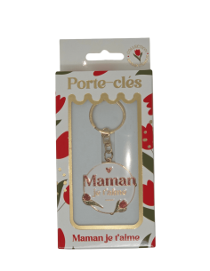 PORTE CLE " Maman je t'aime " 2
