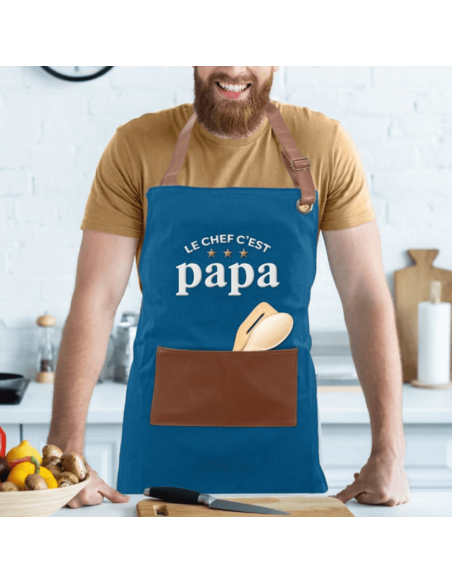 Tablier PAPA CHEF ETOILE