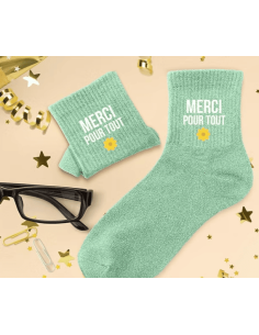 chaussette paillettes BOMBASSE 2