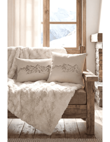 Coussin CHARLAIX naturel 45 x 45 cm