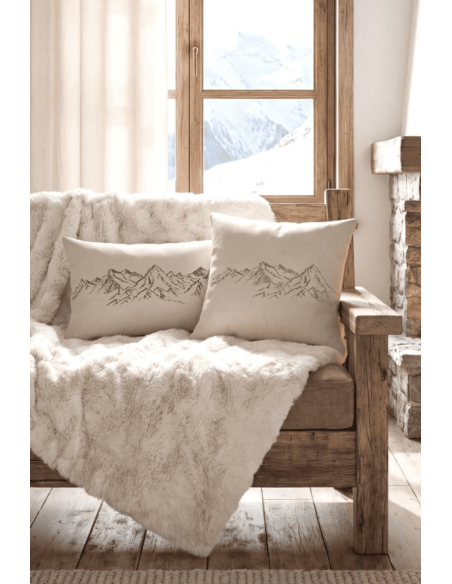 Coussin CHARLAIX naturel 45 x 45 cm