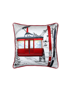 Coussin MONTALBERT multicolore 45 x 45 cm