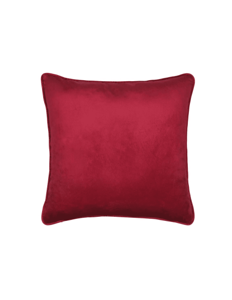 Coussin montagne MONTALBERT rouge 45x45 cm