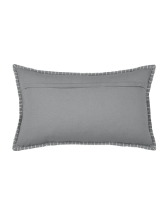 Coussin montagne VILLARD gris 35 x 60 cm 2