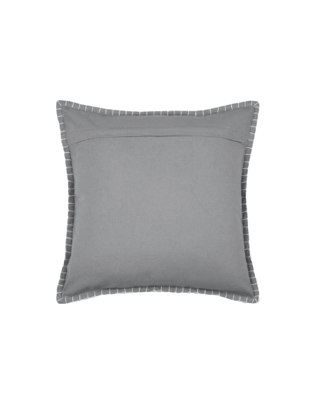 Coussin montagne VILLARD GRIS 45x45 CM