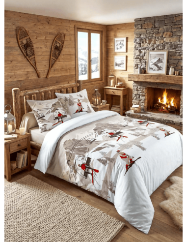Housse de couette AVEILLANS 260x240 cm