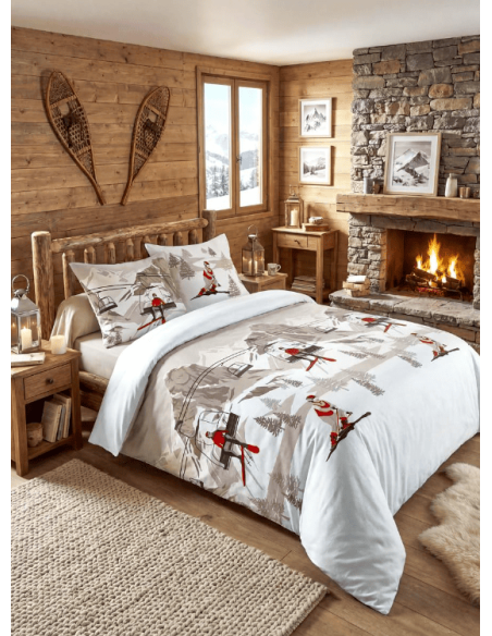 Housse de couette AVEILLANS 260x240 cm