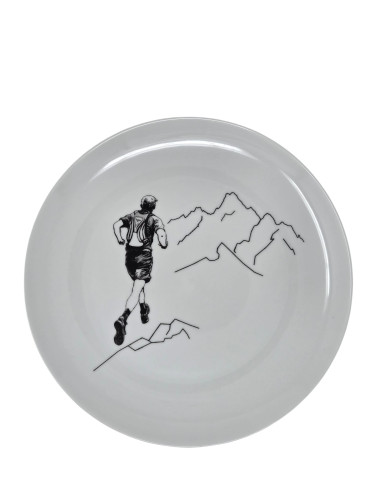 Assiette plate LE TRAIL diam 26.8 cm
