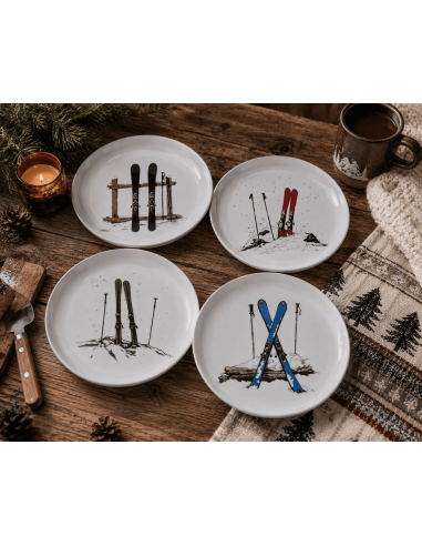Assiette à dessert SKI diamètre