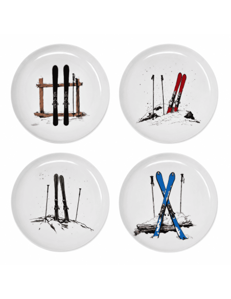 Assiette à dessert SKI diamètre