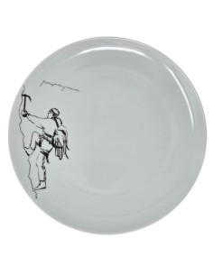 Assiette plate ALPINISTE diam