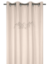 Rideaux CHARLAIX naturel 140 x 240 cm