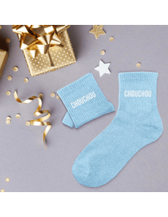 Chaussettes femme à paillettes CHOUCHOU 2