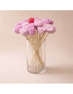 Fleurs de cire parfumantes