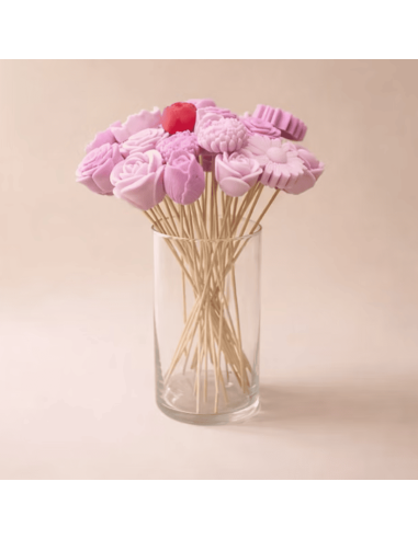 Fleurs de cire parfumantes