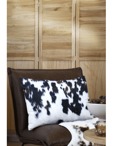 Coussin rectangulaire PELAGE BRUN 40x60 cm