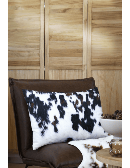 Coussin rectangulaire PELAGE BRUN 40x60 cm