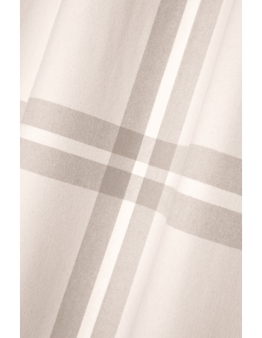Rideau à carreaux VERAN beige 140 x 240 cm